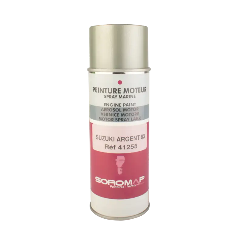 Vente Flash PEINTURE AEROSOL 400 ML SUZUKI ARGENT 83