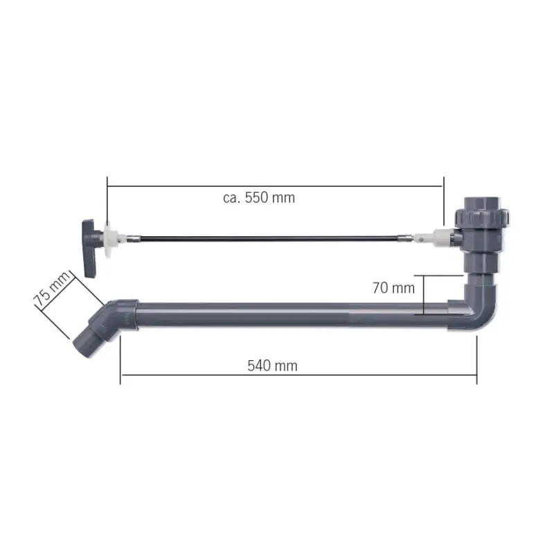 Promotion Saisonnière REICH Système vidange réservoir 90° 1"1/4