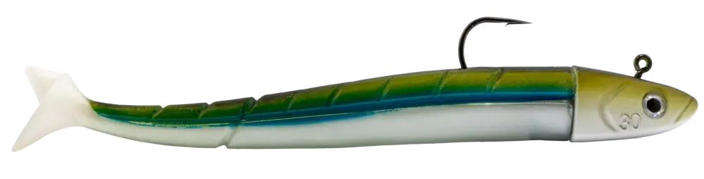 LEURRE BROCHE KERHY SHAD EVO 120MM JIG 30G ANCHOVY Vente Directe