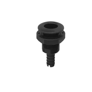 PASSE-COQUE 1/2" CANNELÉ PLASTIQUE Ø 16 MM NOIR Must-Have