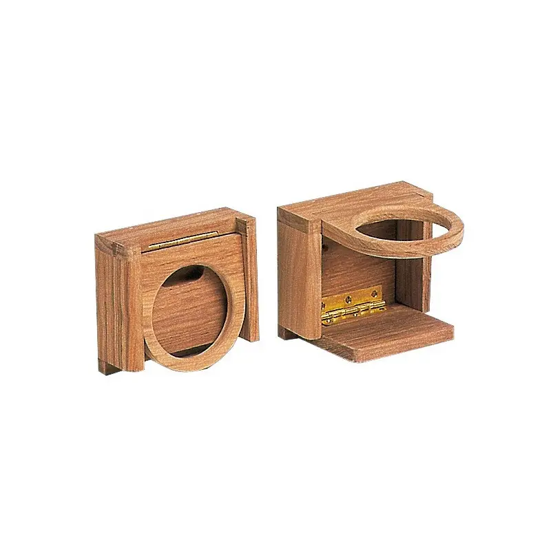 Achat Immédiat ARC MARINE Porte-verres mural en teck