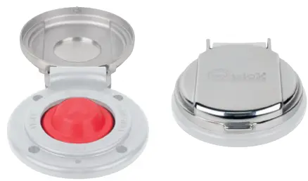Offre Exclusive CONTACTEUR À PIED QUICK DESCENTE BLANC CAPOT INOX