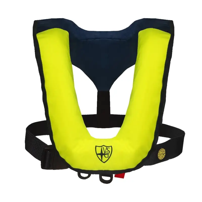Offre Du Jour GILET GONFLABLE ENFANT VELERIA SKIPPER 150 UML BLEU/JAUNE