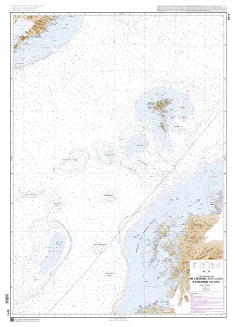 6771-CA CARTE À PLAT :DE L'ECOSSE (SCOTLAND) A L'ISLANDE (ISLAND) Paiement Sécurisé