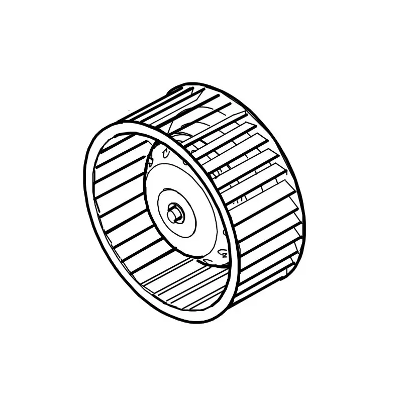 Nouveauté Ventilateur radial EBM KAB 110 mm TRUMA