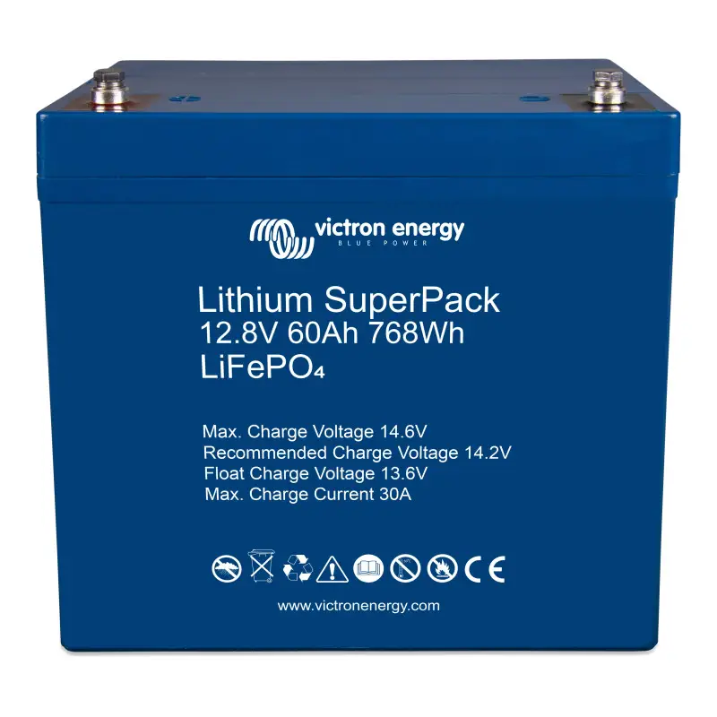 Prix Cassé Batterie lithium SuperPack 12,8/60 VICTRON | 60 Ah - 765 Wh