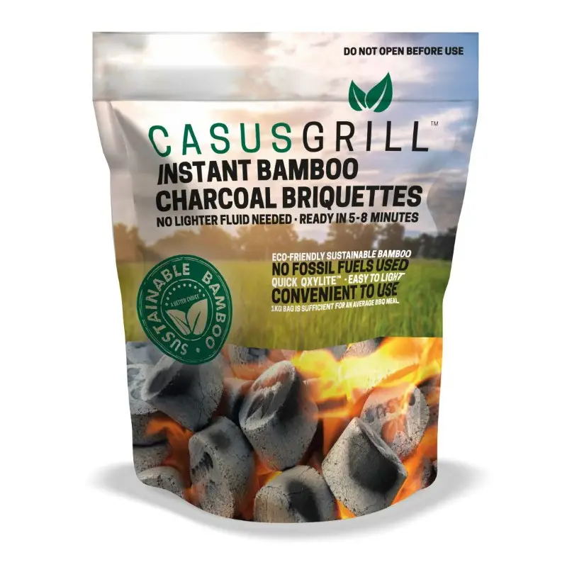 CASUSGRILL Briquette de bambou Super Prix