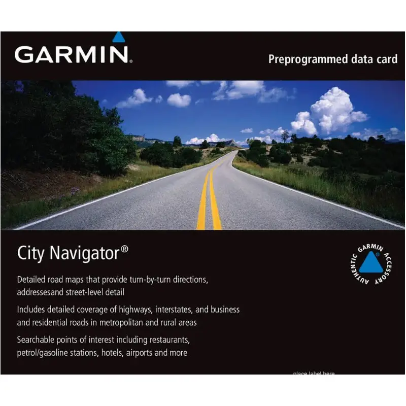 Nouvelle Collection GARMIN Cartographie Moyen Orient / Afrique du Nord