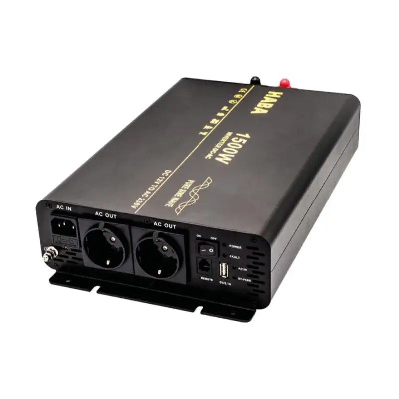 HABA Convertisseur DC-AC pur sinus 1500 W Prix Bas