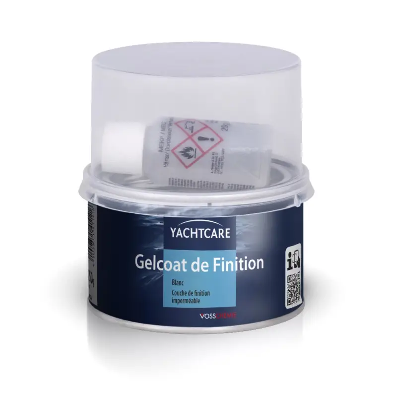 YACHTCARE Gelcoat de finition blanc avec durcisseur Offre Exclusive