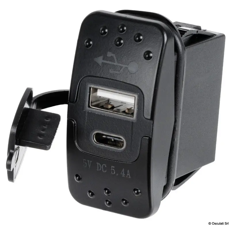 Remise OSCULATI Interrupteur USB-2,4 & USB-C