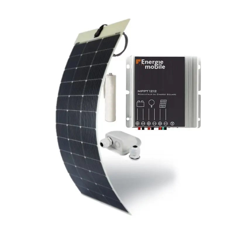 EM Kit solaire souple PERC Flex 115 W / MPPT Prix Réduit