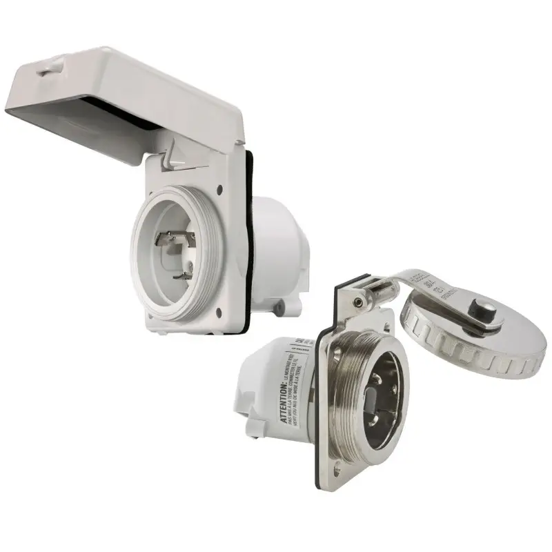 HUBBELL Socle fiche mâle 32A Promotion Saisonnière