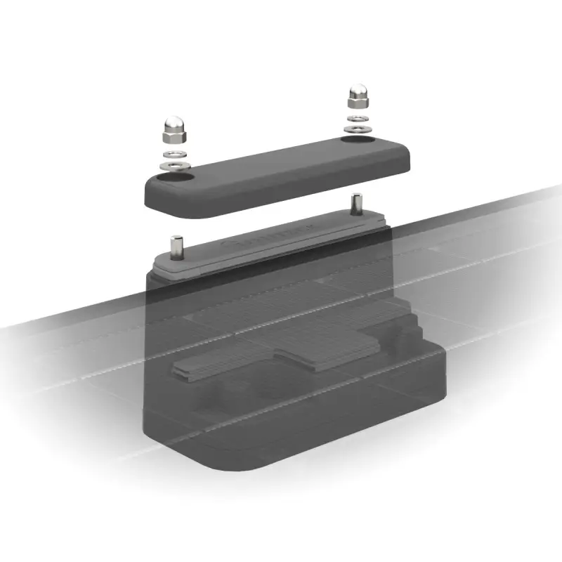 UNITECK UNIFIX 1.CS40 | Fixation latérale panneaux solaire 40 mm Haute Qualité