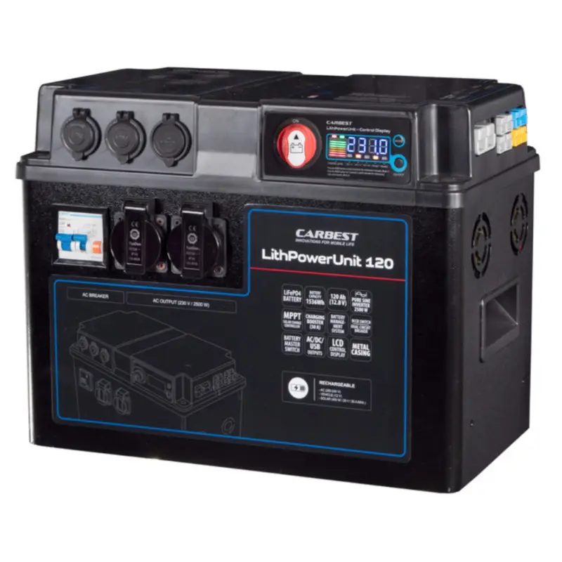 CARBEST LithPowerUnit 120 | 1536 Wh Produit De Marque
