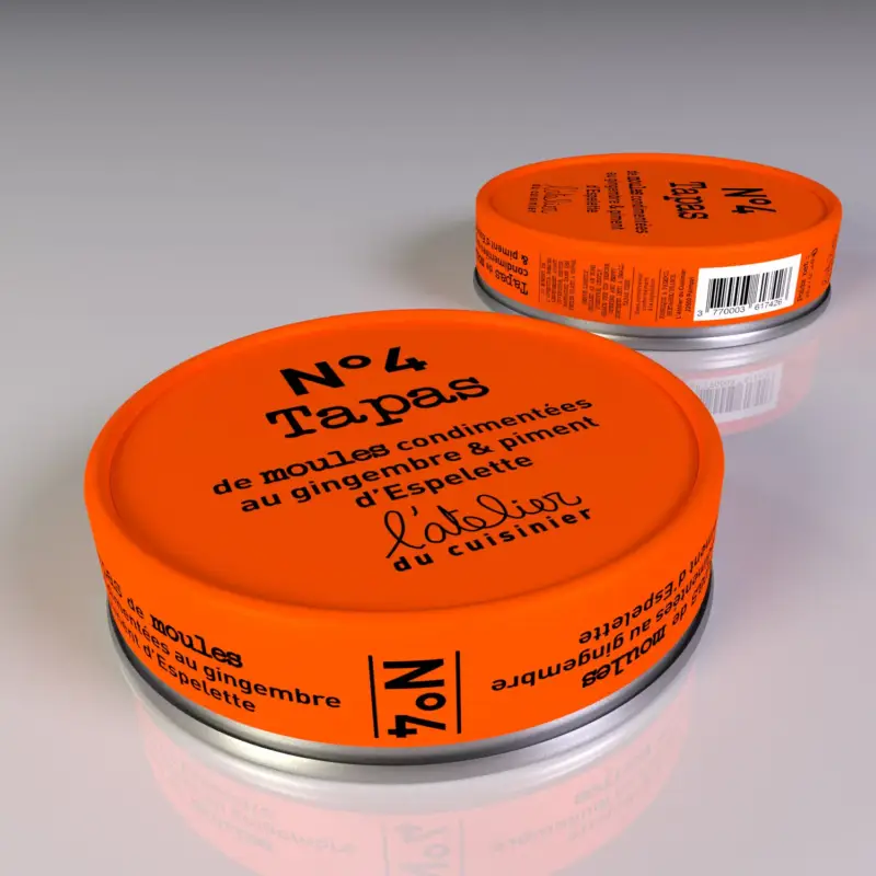 TAPAS DE MOULES 100G Satisfait Ou Remboursé