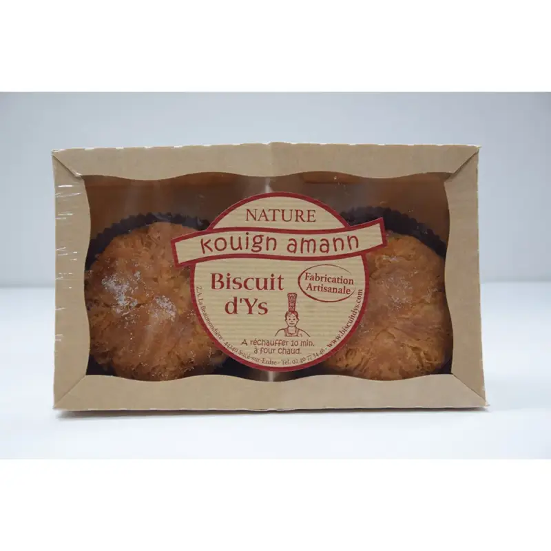 Top Vente BARQUETTE DE 2 KOUIGN AMANN NATURE
