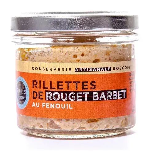 RILLETTES ROUGET BARBET 90G Commander Maintenant