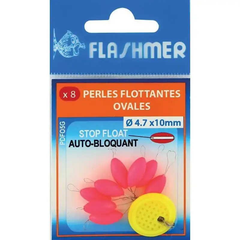 PERLES FLOTTANTES OVALES FLASHMER Expédition Rapide