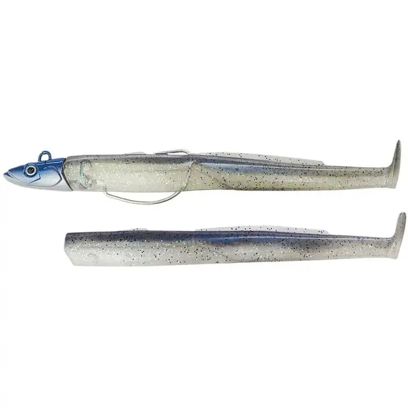 Kit Leurre Souple armé+corps OFFSHORE BLACK EEL FIIISH 150 Offre Exclusive
