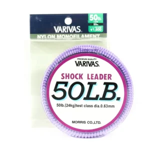 FIL BAS DE LIGNE VARIVAS SHOCK LEADER 50M Réduction