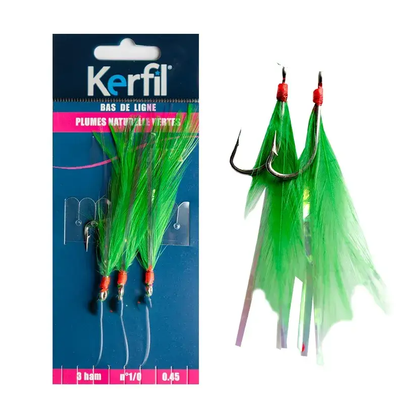Produit De Marque BAS DE LIGNE KERFIL PLUMES 2/0 D50