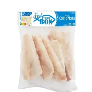FILET DE COLIN ALASKA SANS PEAU MSC 500G Promotion Saisonnière