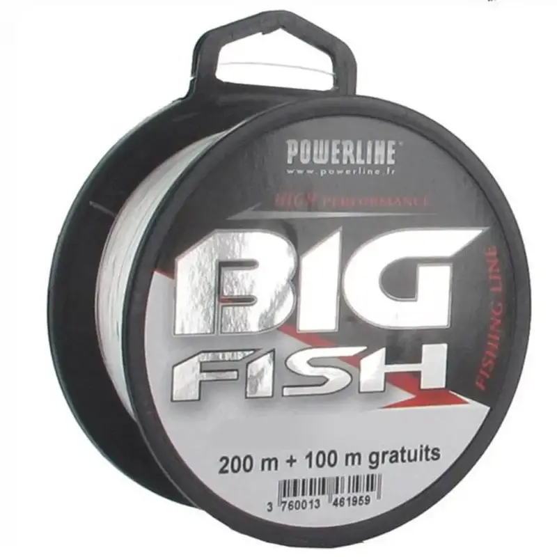 NYLON BIG FISH 300M | POWERLINE Paiement Sécurisé