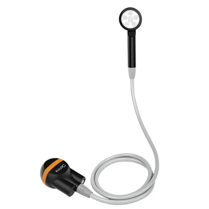 Quantité Limitée DOUCHE PORTABLE EXTERIEURE PREMIUM AVEC BATTERIE 12V - Optima