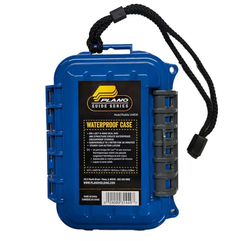 Promotion BOITE ETANCHE ABS BLEU PLANO