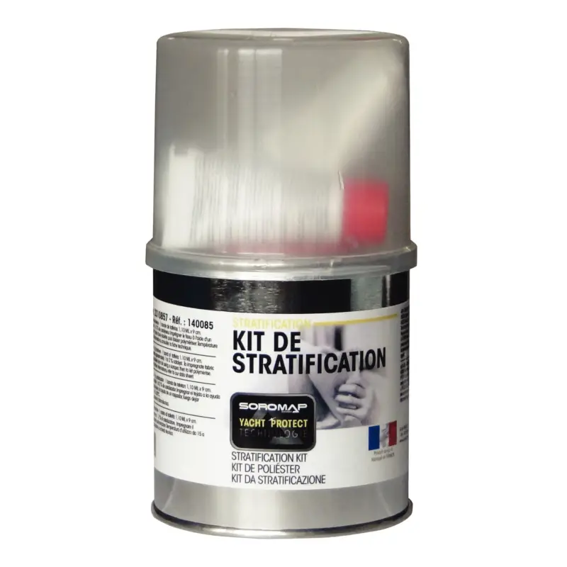Kit stratification polyester 250 g Soromap Produit De Marque