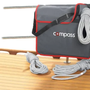 Kit d'amarrage Compass, sac inclus Sac de bastingage Usine Directe