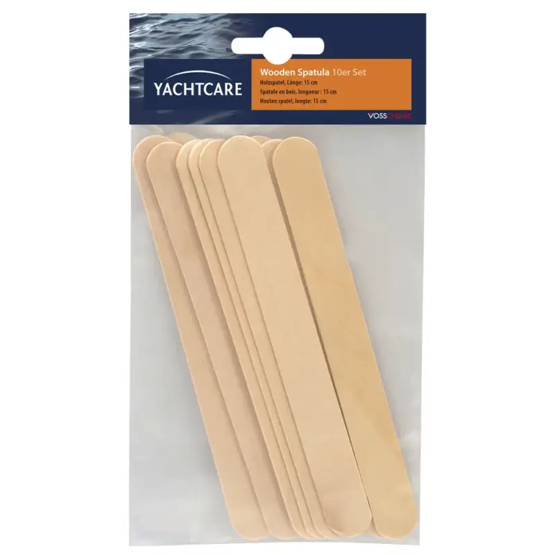 YC Spatules en bois, set de 10 Solde