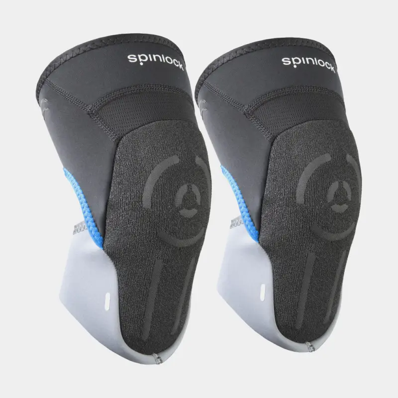 Genouillères Spinlock Performance Kneepads, noir, Large (46 – 56 cm) Offre Limitée