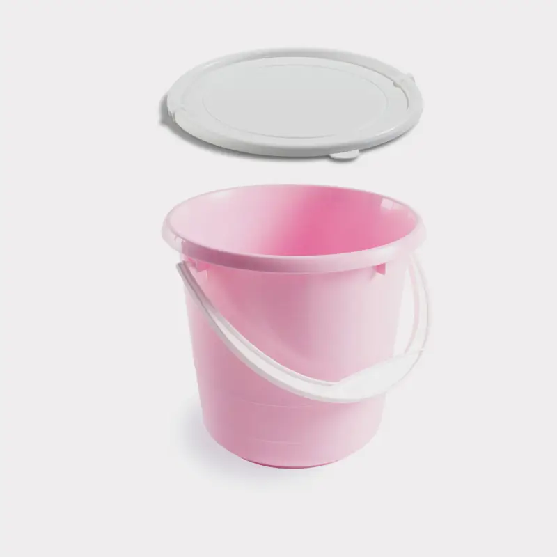 Seau avec couvercle Nordiska Plast, rose, 5 litres Promotion
