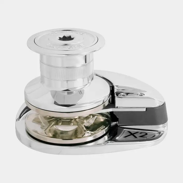 Guindeau électrique Lofrans X2 Drum Chromed Bronze, 1000 W, 12 V, pour chaîne Ø8 mm / cordage Ø14 mm 3 torons avec chaîne Prix Bas