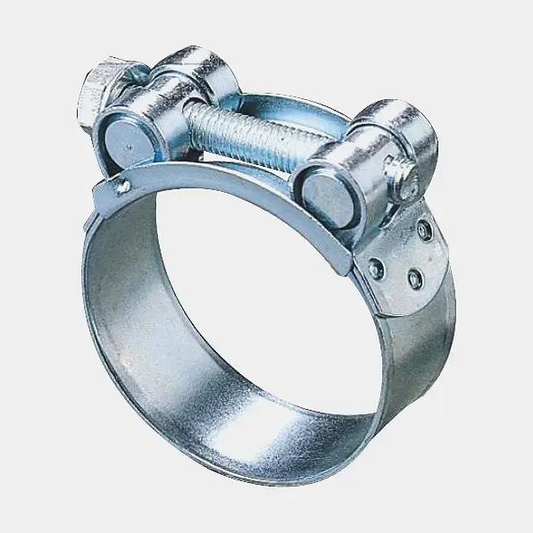 Collier de serrage ABA, acier inoxydable AISI 304/W4, avec tête hexagonale & vis à fente, 20 mm, Ø32 – 35 mm, 1 pièce Prix Cassé