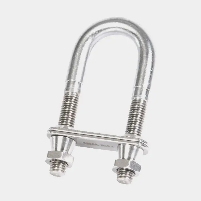 Réduction Anneau d’étrave avec plaque de recouvrement, classe 3, BEMA RLB-3, acier inoxydable AISI 316, M12, Ø13 mm