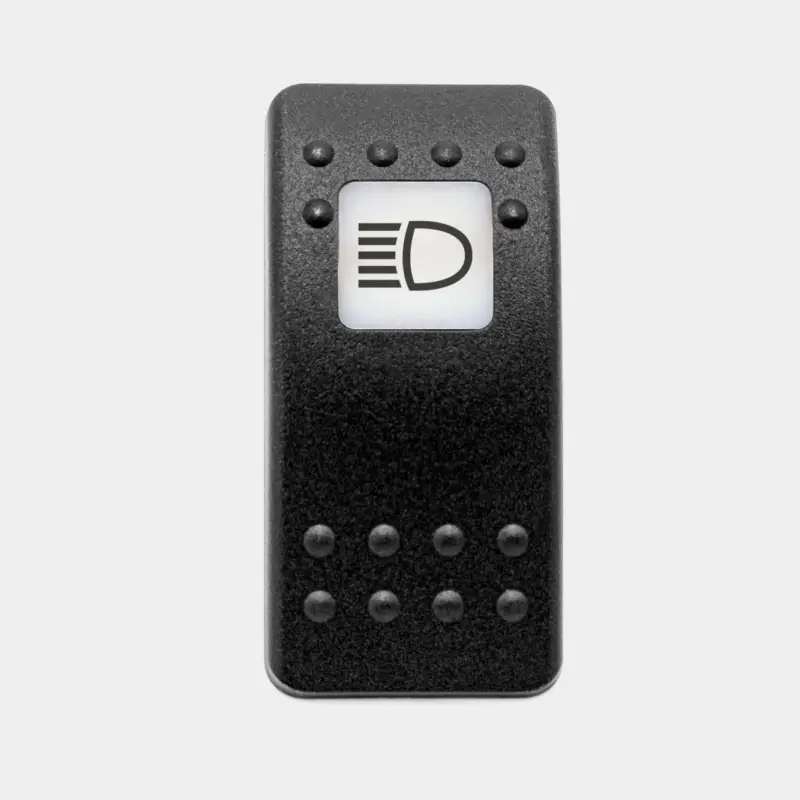 Réduction Capuchon / bouton pour interrupteur Carling Technologies Contura II, projecteur télécommandé 1, noir