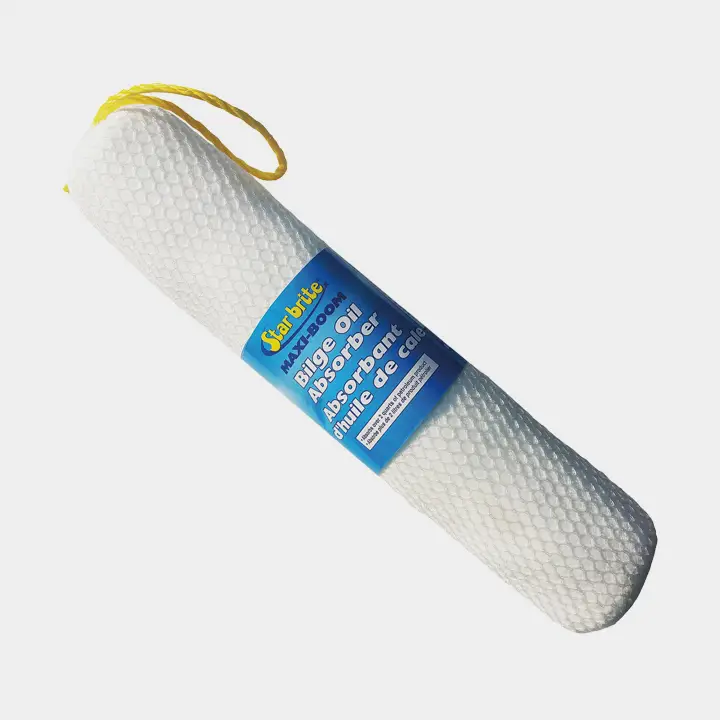 Prix Choc Boudin de cale / coussin absorbant d’huile Star Brite Maxi-Boom Bilge Oil Absorber, Ø10 x 30 cm, 1,89 litre / coussin