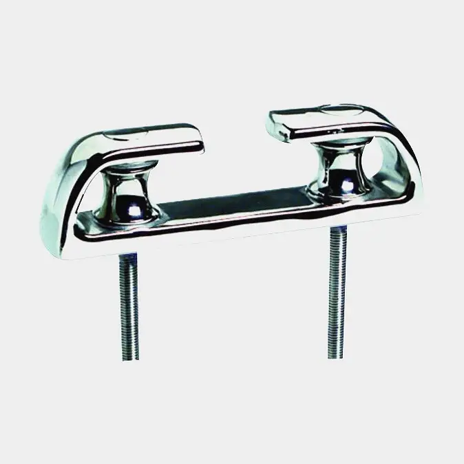 Chaumard avec rouleaux, acier inoxydable AISI 316, 260 x 45 x 75 mm, convient pour cordages Ø24 – 30 mm Prix Réduit