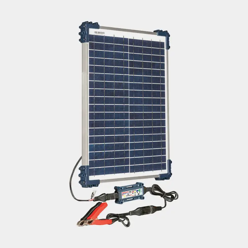 Must-Have Kits de panneaux solaires Optimate, 20 W, 12 V, 445 x 360 x 30 mm + régulateur + câbles