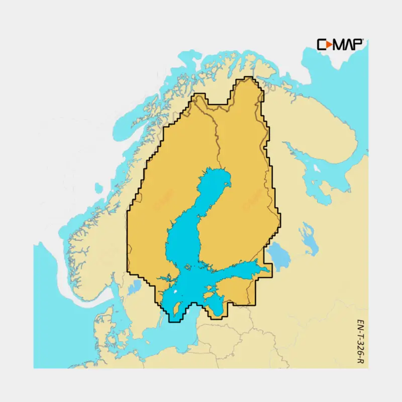 Carte marine électronique C-MAP Reveal X – Lacs de Finlande & mer Baltique Meilleur Choix
