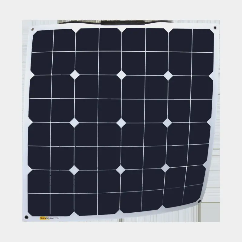 Panneau solaire souple Sunbeam Nordic 52W Junction Box, 54 W, monocristallin, 12 V, 545 x 535 mm Expédié Aujourd'hui