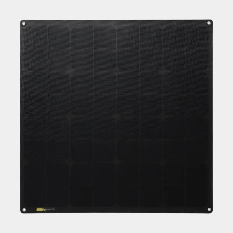 Panneau solaire souple Sunbeam Tough Black 55W Flush, 55,4 W, monocristallin, 12 V, 540 x 540 mm Meilleur Prix