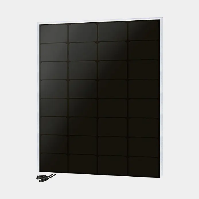 Bon Marché Panneau solaire rigide Uniteck Unisun 55.12BC, 55 W, monocristallin, 12 V, avec cadre en aluminium, 550 x 550 x 35 mm