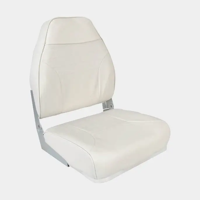 Prix Bas Siège de bateau pliable Springfield Flashback, 41 x 38 x 55 cm, blanc