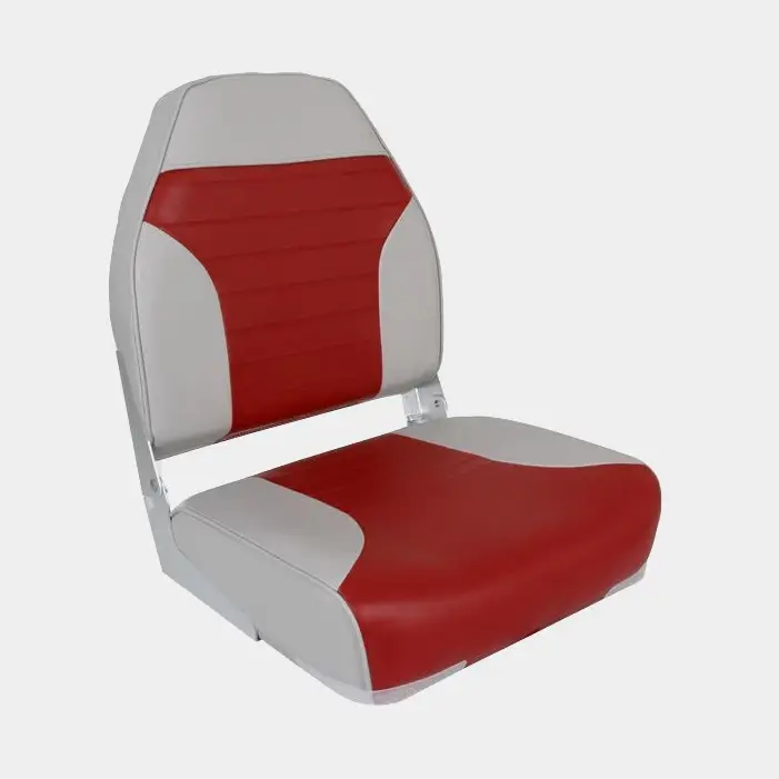 Offre Spéciale Siège de bateau pliant Springfield Flashback, 41 x 38 x 55 cm, rouge/gris