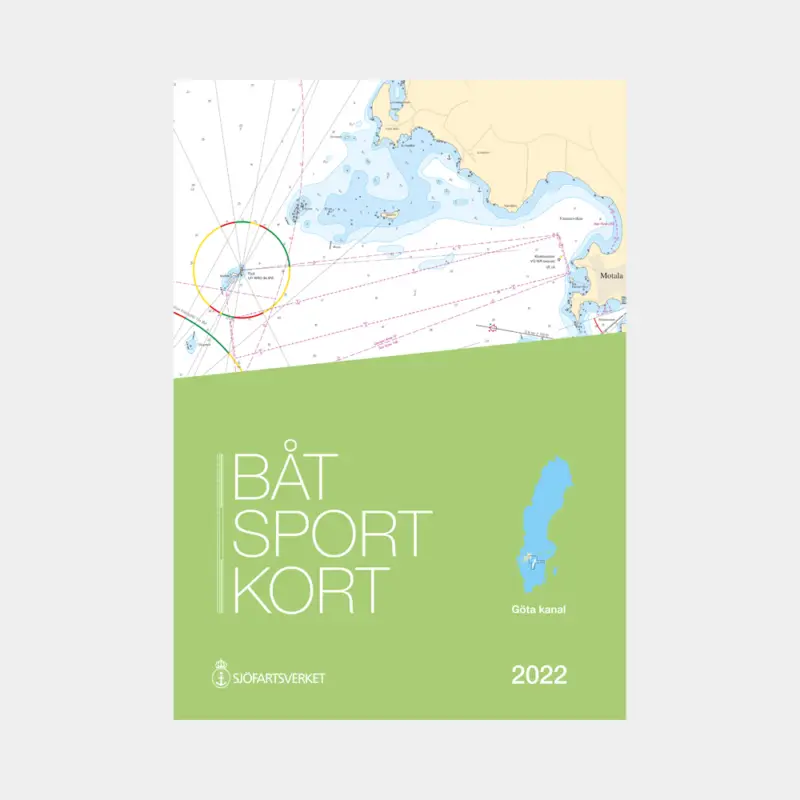 Dernier Modèle Cartes de navigation de plaisance Sjöfartsverket Göta kanal (Édition 2022)
