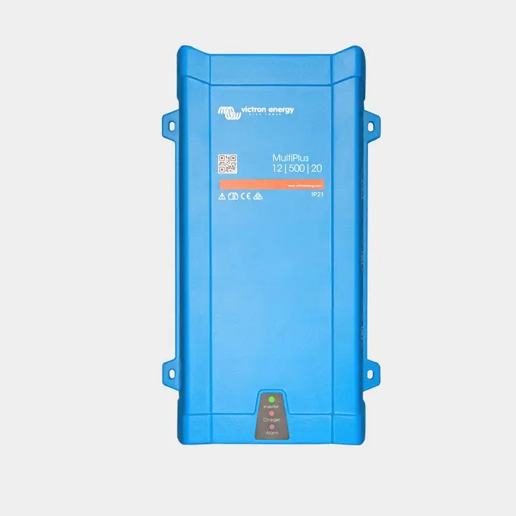 Inverteur avec chargeur Victron Multiplus, onde sinusoïdale pure, 12 V – 230 V, 430 W (500 VA) Commander Maintenant